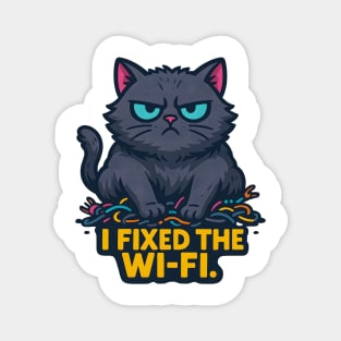 I Fixed the Wi-Fi. Magnet