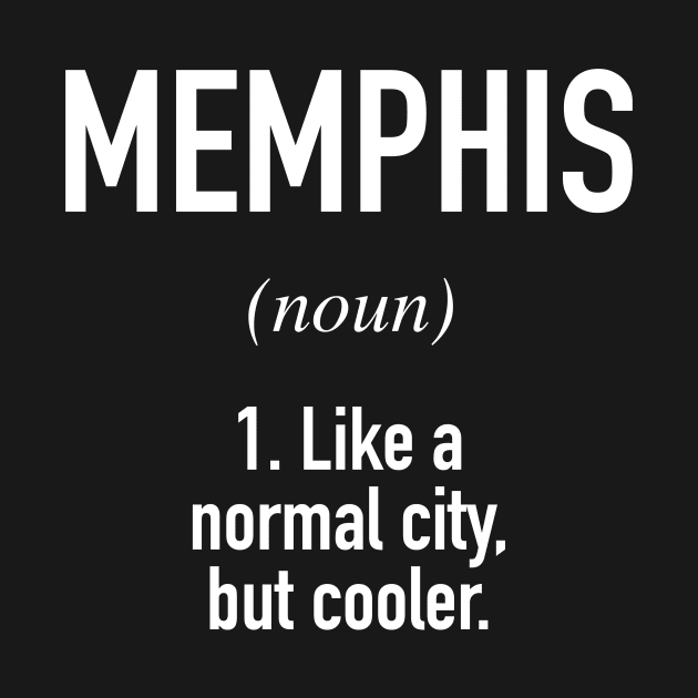 Memphis American City - USA Cities by Buster Piper