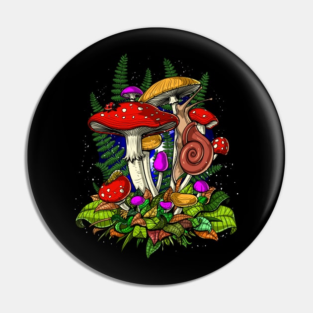 Magic Mushrooms Fungi Pin by underheaven