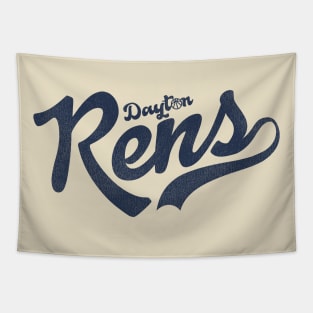 Defunct Dayton Rens Basketball Team Tapestry