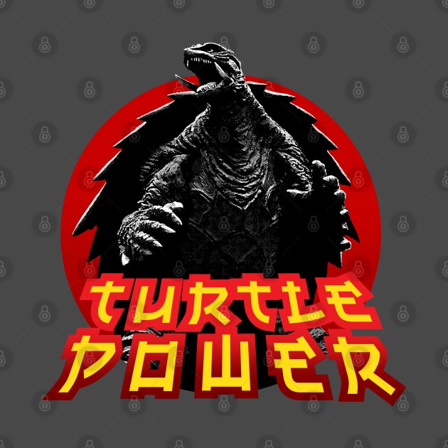 Gamera Turtle Power by Poptastic