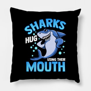 Cute & Funny Sharks Hug Using Their Mouth Pillow