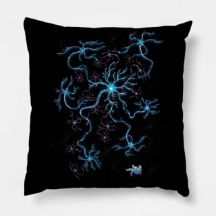 Neuron Galaxy Pillow