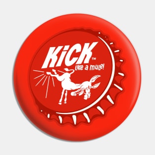 Vintage Kick Soda Bottlecap Pin