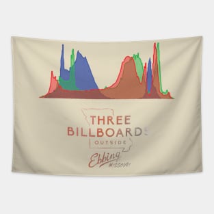 Three Billboards Color Histogram Tapestry