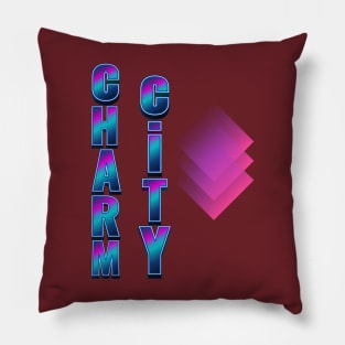 CHARM CITY ABSTRACT DESIGN Pillow