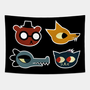 NITW - Faces Tapestry