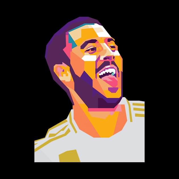 Eden Hazard on WPAP by Tutormade