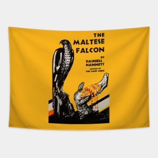 The Maltese Falcon Novel Cover Tapestry