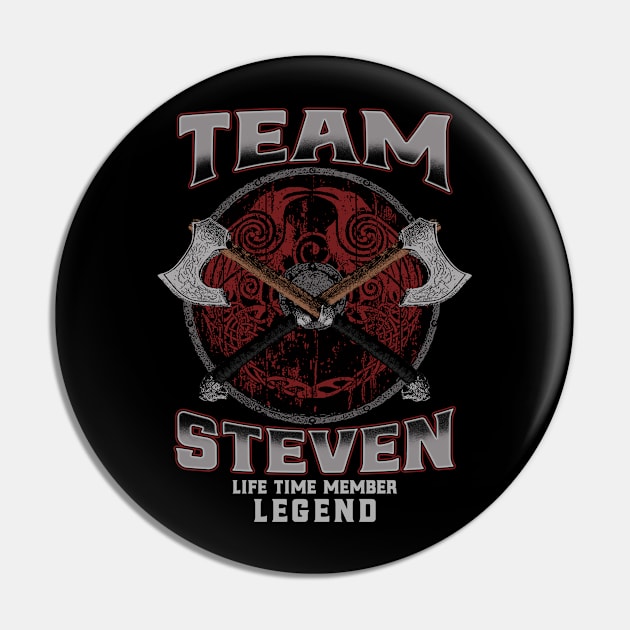 Steven - Life Time Member Legend Pin by Stacy Peters Art