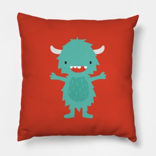 Cute little yeti Pillow