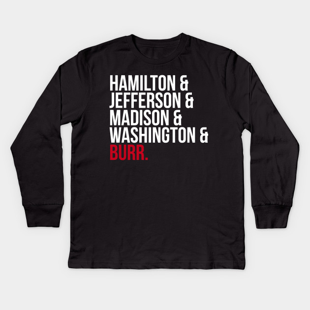 hamilton names shirt