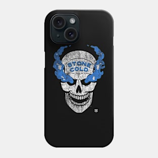 Stone Cold Steve Austin Blue Smoke Skull Phone Case