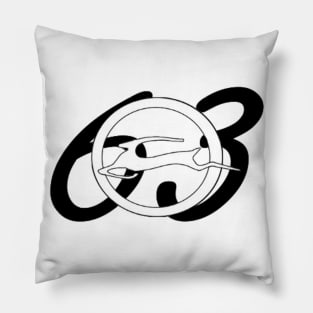 63 Impala Black Number Pillow