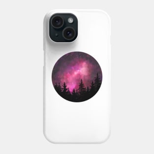 Pink galaxy Phone Case