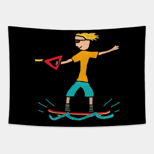 Wakeboarding Tapestry