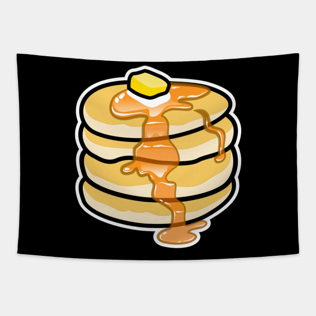 Hot mess - Pancakes Butter and Syrup Tapestry by PnJ