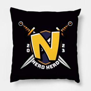 Nerd Herd Logo Pillow