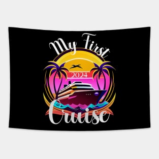 My First Cruise 2024 Matching Family Cruise Tapestry