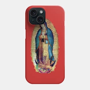 Our Lady of Guadalupe Virgen Maria Tilma 118 Phone Case