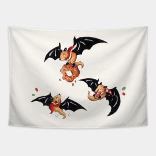 Festive Fruit Bats Tapestry
