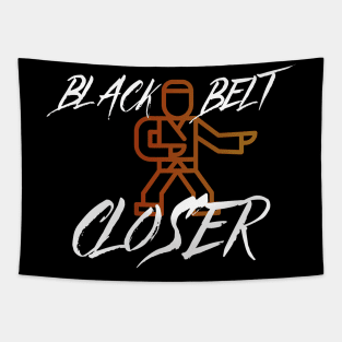 Black Belt Closer Tapestry