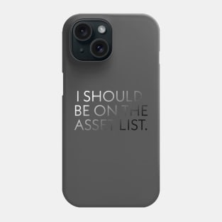 Asset List 1 Phone Case