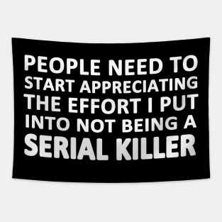 Serial Killer Tapestry