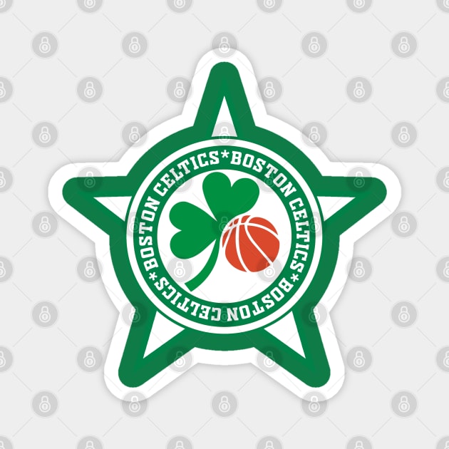 Boston Celtics Magnet by Maskumambang