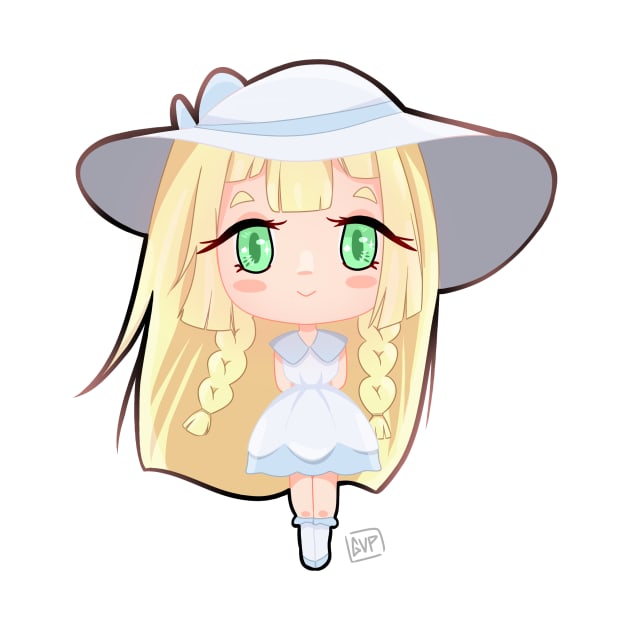 Lillie (no background) by skeletaldomain