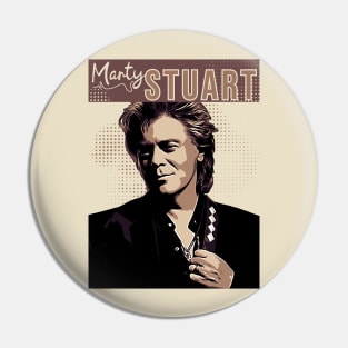 Marty stuart Pin