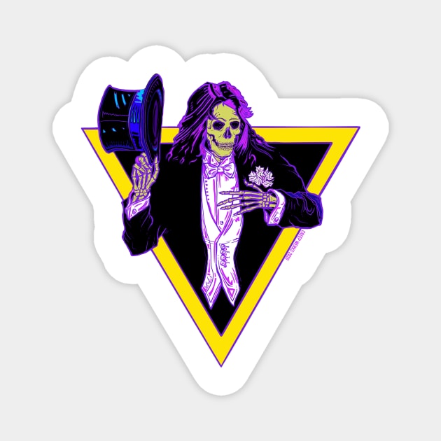 Welcome to my nightmare, Alice Cooper Zombie Magnet by maroonbeard