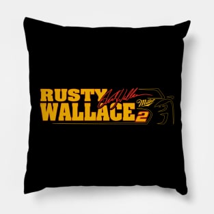 #2 Rusty Wallace Fan Pillow