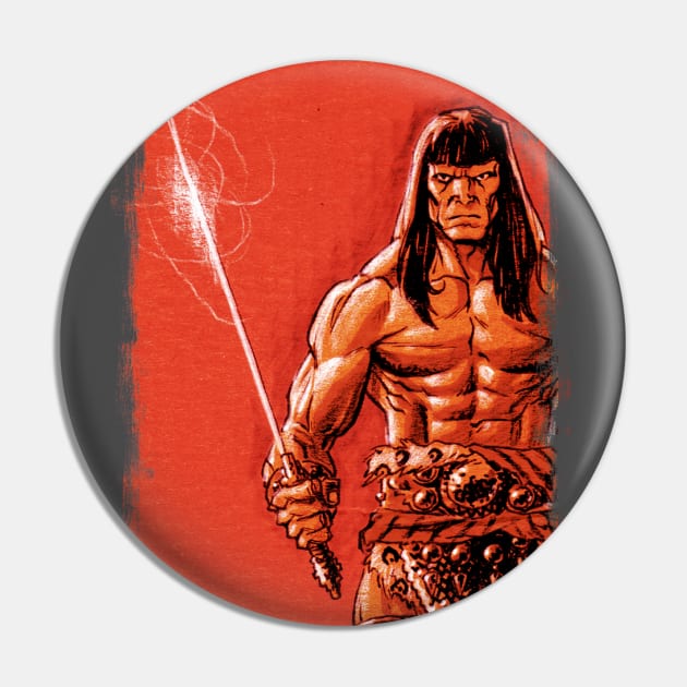 Conan the Barbarian Pin by pavstudio