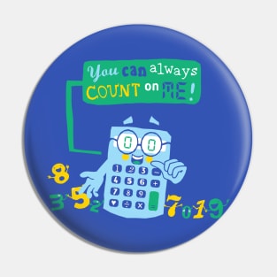 Count On Me Pin