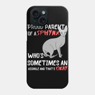 Proud Parents of Sphynx Pet Cat Phone Case