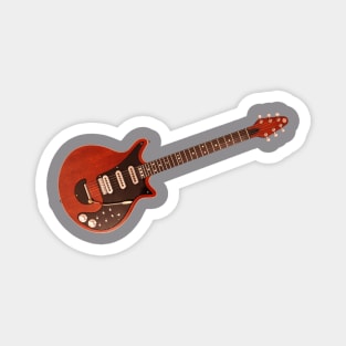 Red Special Guitar Magnet