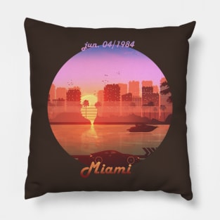 Miami JUN.1984 Pillow