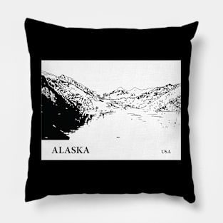 Alaska USA Pillow