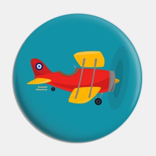 Biplane Pin