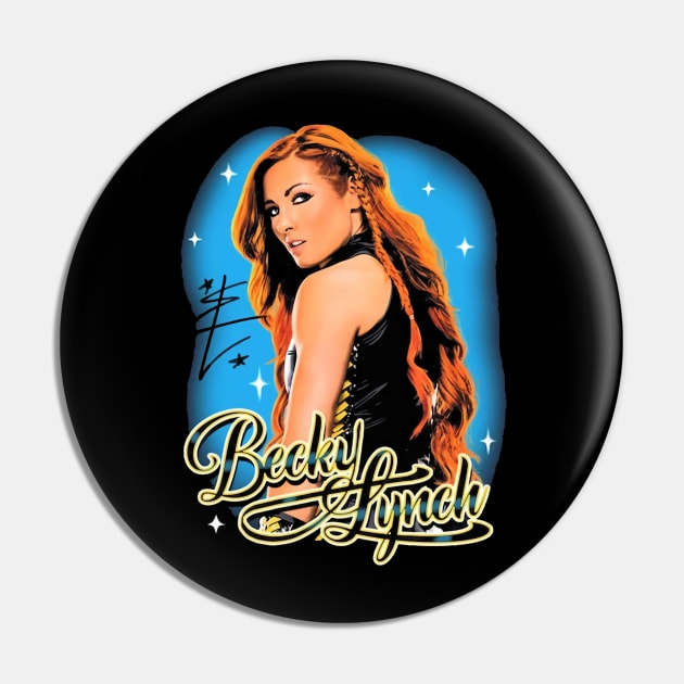 Becky Lynch Airbrush Pin by Holman