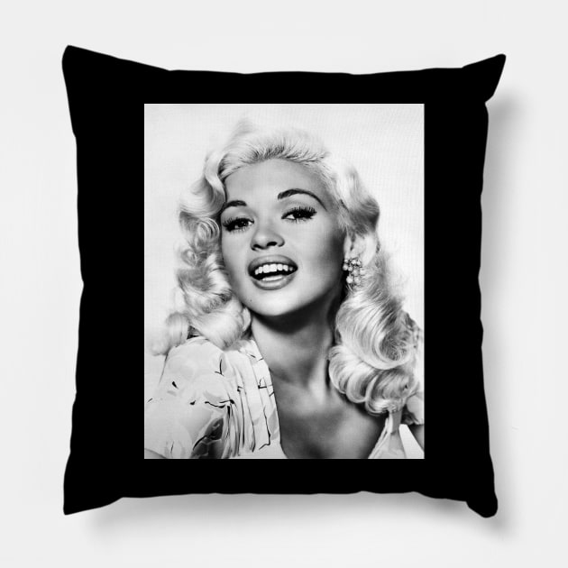 Jayne Mansfield Portrait Pillow by Scum & Villainy