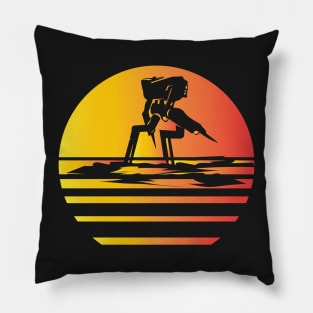 Scythe Synthwave - Board Game Inspired Graphic - Tabletop Gaming  - BGG Pillow