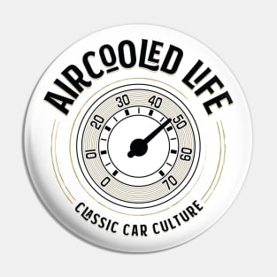 Aircooled Life - Classic Car Speedo Design Pin