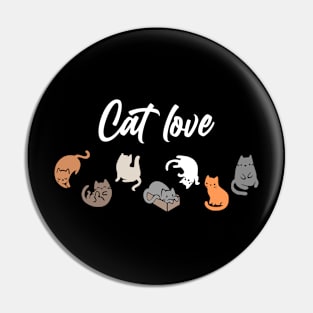 cat love Pin