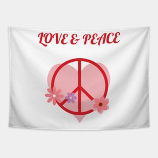 LOVE & PEACE Tapestry