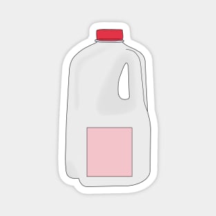 Plastic milk container Magnet