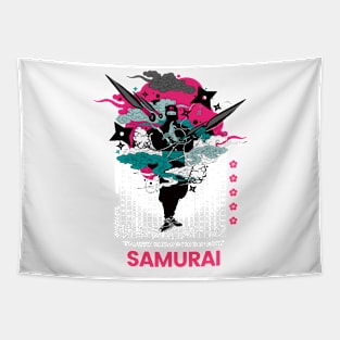 Japanese Ninja T-Shirt Tapestry