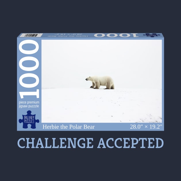 Challenge Accepted: Snowy Polar Bear Puzzle by donovanh