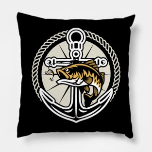 Amateur fisherman Pillow